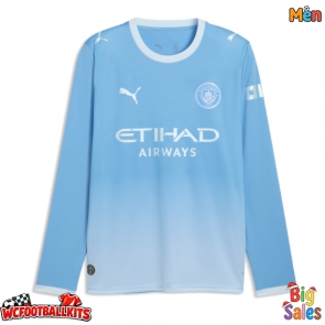 Manchester City Replica Home Stadium Shirt 2026-27 Long Sleeve